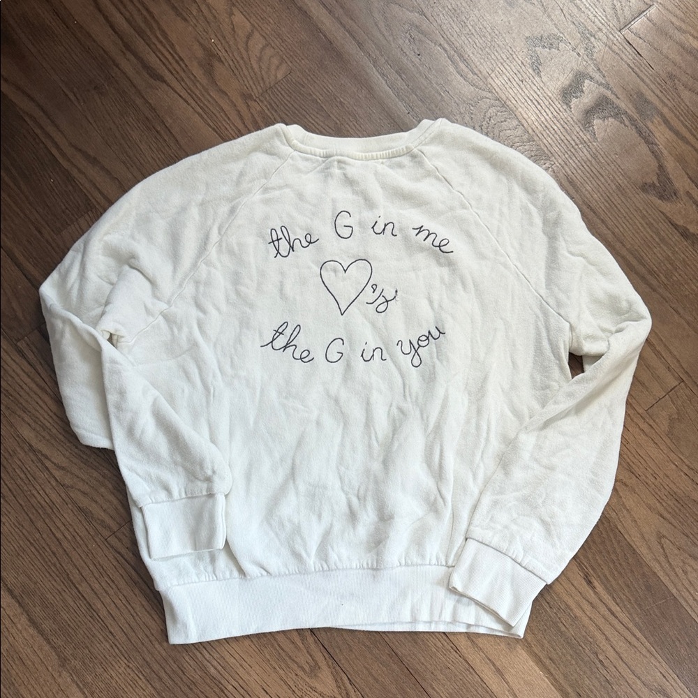 Spiritual Gangster White Pullover Sweatshirt